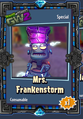 Mrs. Frankenstorm's sticker