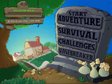 Another early version of the main menu. Dated October 8, 2008.