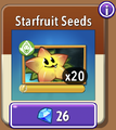 Starfruit's seeds in the store (10.7.1)