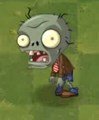 A Big Brainz Zombie in game