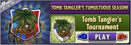 Tomb Tangler in an advertisement for Tomb Tangler's Tournament in Arena