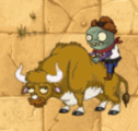 Zombie Bull idle animation (animated)