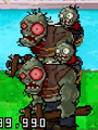 Two Giga-gargantuars on the lawn on the DS version