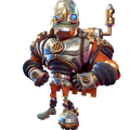 Metal Head, a legendary costume for the Super Brainz at the end of the prize map