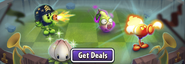 Fire Peashooter in an advertisement for the Summer Champion Sale
