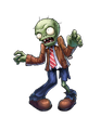 HD artwork of Basic Zombie used on loading screens and the website