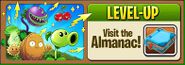 Chomper in an advertisement for you to visit the Almanac (note that it's using its All Stars design)