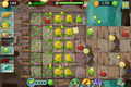 A glitch in earlier versions when the player uses Plant Food on a Chili Bean or Potato Mine, where if one lands on the mold, the mold will not disappear