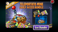 Teleportato Mine in an advertisement for Teleportato Mine Early Access Bundle