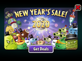 Starfruit in an advertisement of New Year's Sale 2020