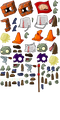 Basic Zombie's Variants Sprites and Textures