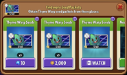 Thyme Warp's seeds in the Almanac section (10.5.2)