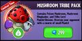Punish-Shroom in an advertisement for the Mushroom Tribe Pack