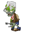 Animated Transparent Gif Of Food Fight Buckethead Zombie