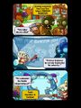 The first comic strip when the player starts the mission