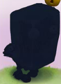 Ice Block Zombie silhouette