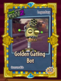 Sticker of the Golden Gatling Bot