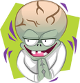 Official sticker from emojiTap & Plants vs. Zombies Stickers