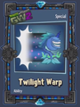 Twilight Warp's sticker