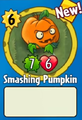 The player receiving Smashing Pumpkin from a Basic Pack