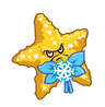 Sea Starfruit (cyan bow tie with a snowflake)