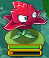 Red Stinger on a Lily Pad