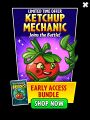 Ketchup Mechanic on an Advertisement for the Early Access Bundle