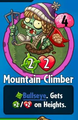 The player receiving Mountain Climber from a Premium Pack
