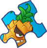 Pineapple's puzzle piece