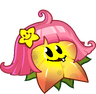 Starfruit (pink hair and star decal)