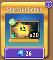 Starfruit's seeds in the store (10.6.2, Gold)