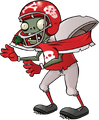 Football Zombie: *chases Cob Cannon*