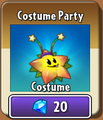 Starfruit's costume in the new store