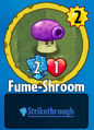 The player receiving Fume-Shroom from a Premium Pack