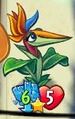 Bird of Paradise with the Strikethrough trait