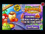 Fire Peashooter in an advertisement of Summer Nights 2021