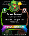 Power Pummel's statistics