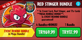 Red Stinger on an advertisement for the Red Stinger Bundle