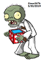 PvZ2 Style Jack In the Box Zombie