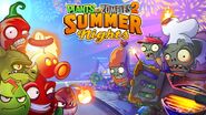 Fire Peashooter on a Twitter advertisement about Summer Nights [1]