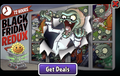 Dr. Zomboss in an advertisement for Black Friday Redux