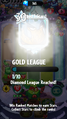 Ranking up from Gold League to Diamond League