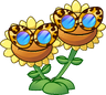 Twin Sunflower (cougar skin shades)