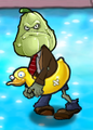 Unused Ducky Tube Squash Zombie. In Zombotany 2 he will not appear in the water.