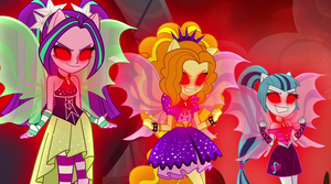 The Dazzlings with red eyes EG2.png