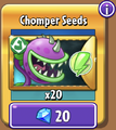 Chomper's seeds in the store (Gold)