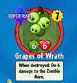 The player receiving Grapes of Wrath from a Premium Pack (old)