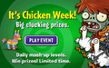 An advertisement for Chicken Week