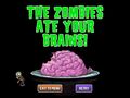 A Basic Zombie eating the player's brains