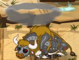 Defeated Zombie Bull